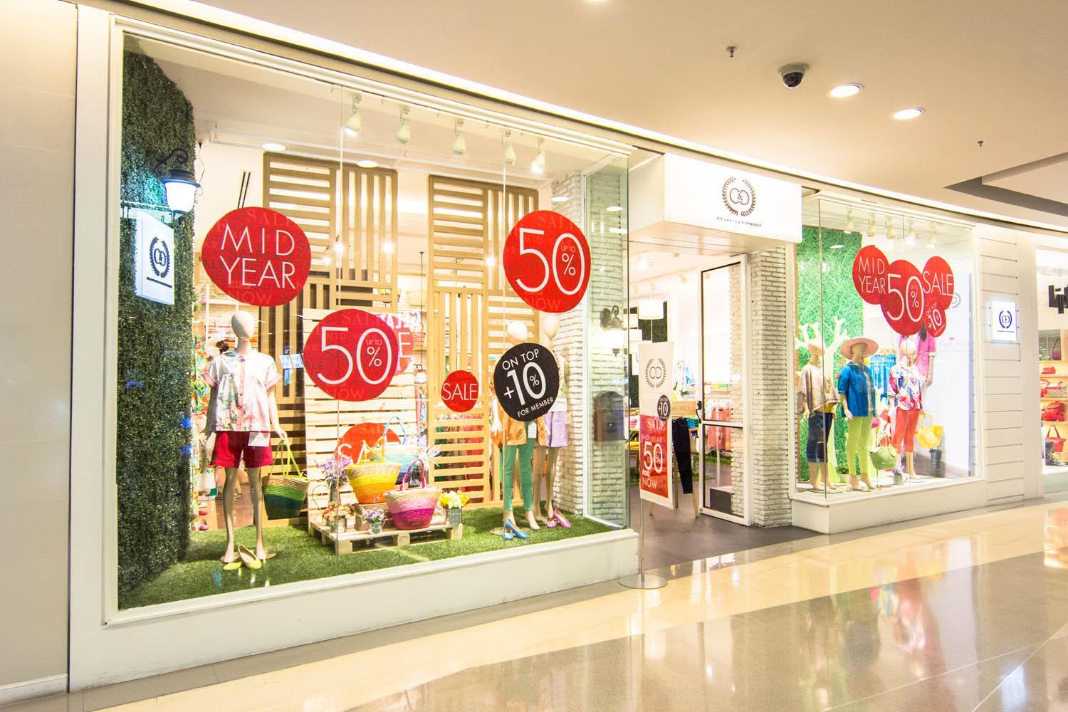Façades de magasins Alençon
